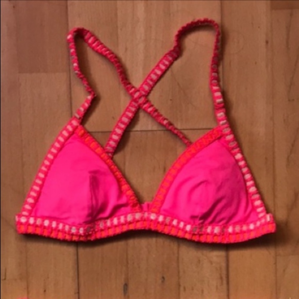 Victoria’s Secret neon bathing suit top